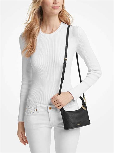 Wythe Small Pebbled Leather Crossbody Bag 